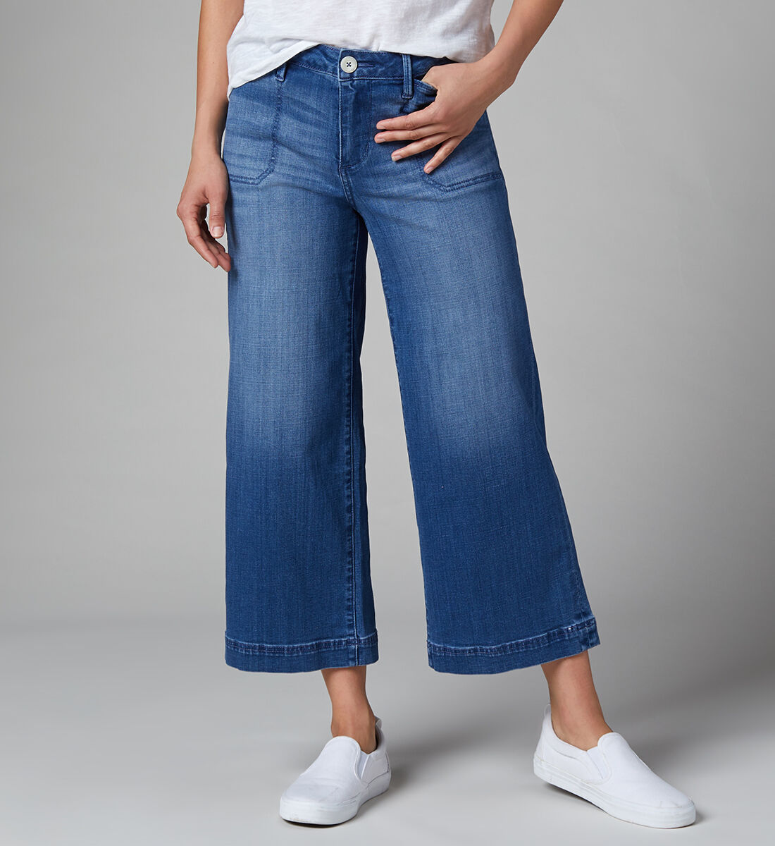 Buy Simone Wide Leg Crop for USD 84.00 | Jag Jeans US New